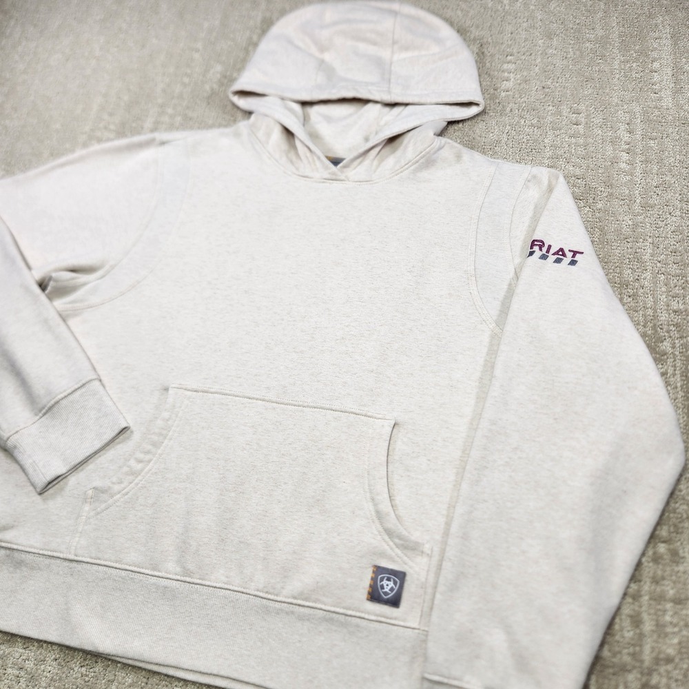 Ariat Hoodie Women XL Rebar Lightweight Cropped‎ Stretch Water Repellent Outdoor